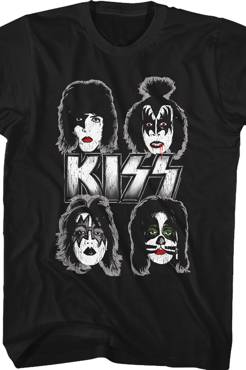 Face Paint KISS T-Shirtmain product image