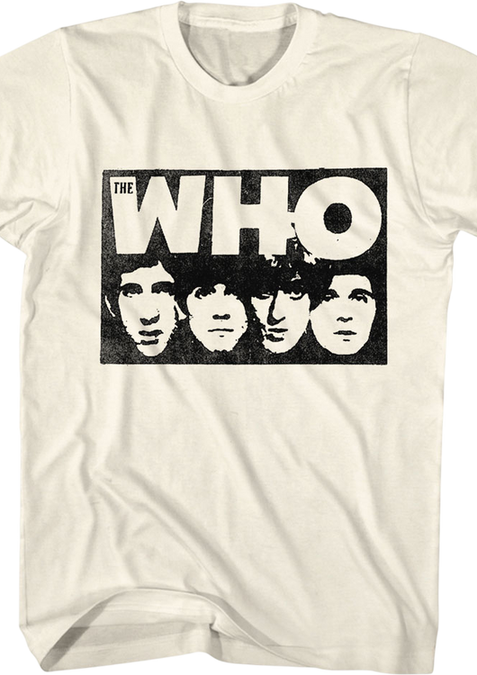 Faces The Who T-Shirt - main product image
