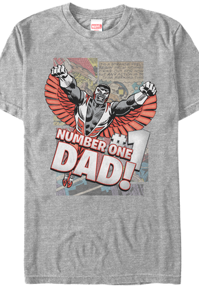 Falcon Number One Dad Marvel Comics T-Shirt