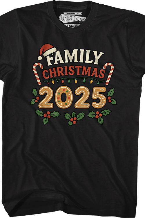 Family Christmas 2025 T-Shirtmain product image