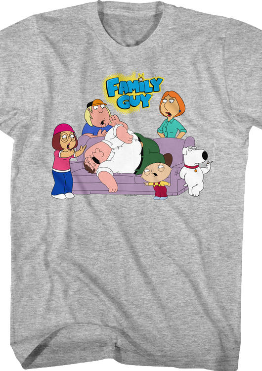 Family Guy Couch T-Shirt - main product image