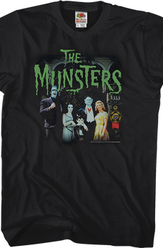 Family Portrait Munsters T-Shirt