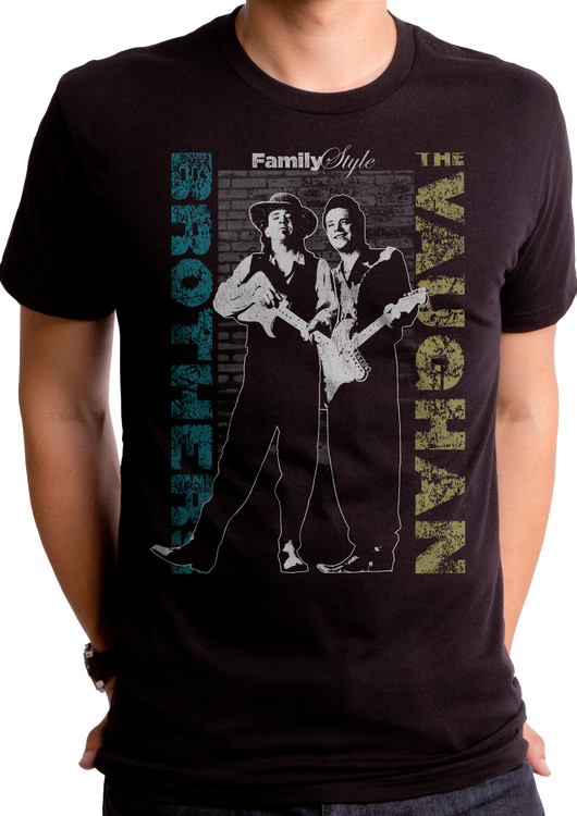 Family Style Jimmie and Stevie Ray Vaughan T-Shirt - main product image