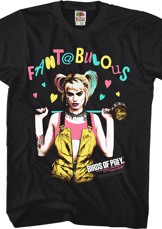 Fantabulous Harley Quinn Birds Of Prey T-Shirt - main product image