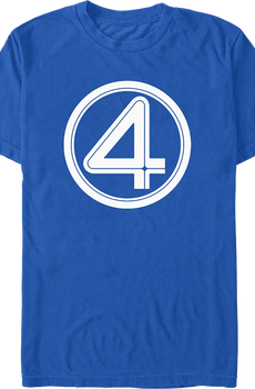Fantastic Four Logo Marvel Comics T-Shirt