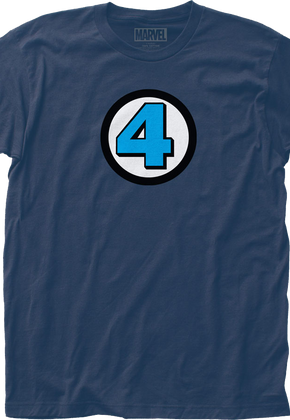 Impact Fantastic Four Logo Marvel Comics T-Shirt