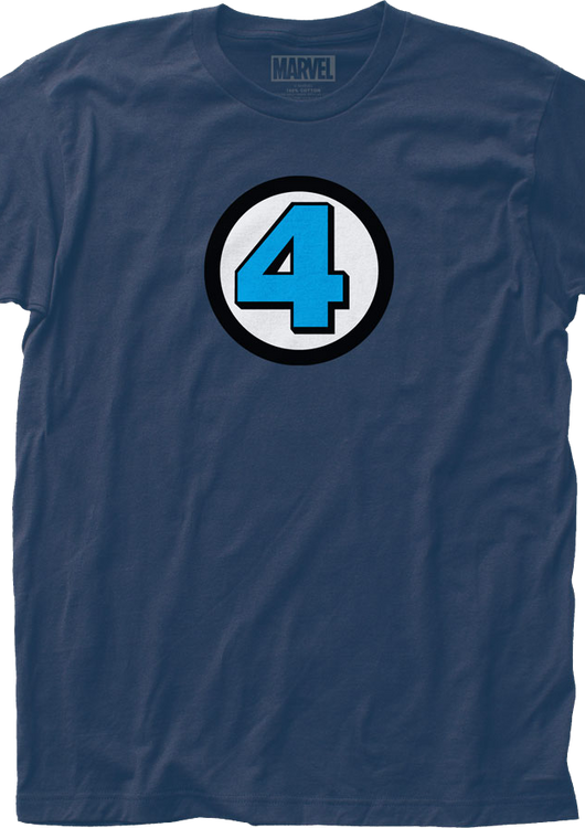 Impact Fantastic Four Logo Marvel Comics T-Shirt - main product image