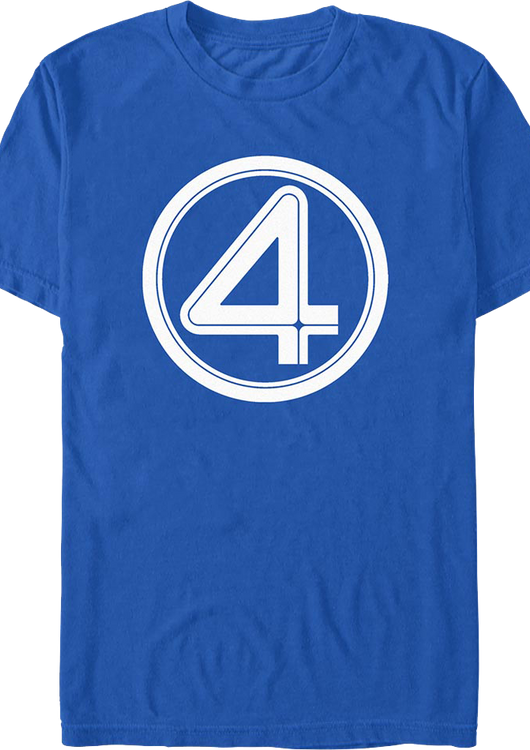 Fantastic Four Logo Marvel Comics T-Shirt - main product image