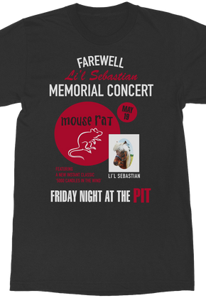 Farewell Li'l Sebastian Parks and Recreation T-Shirt