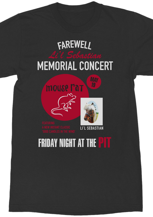 Farewell Li'l Sebastian Parks and Recreation T-Shirt - main product image