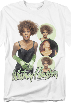Fashion Collage Whitney Houston T-Shirt