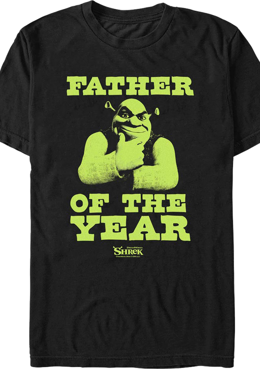 Father Of The Year Shrek T-Shirt - main product image