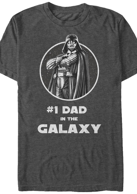 Father's Day Darth Vader Star Wars T-Shirt - main product image