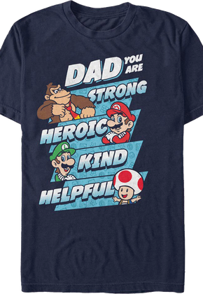 Father's Day Nintendo All-Stars T-Shirt