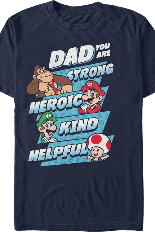 Father's Day Nintendo All-Stars T-Shirt - main product image