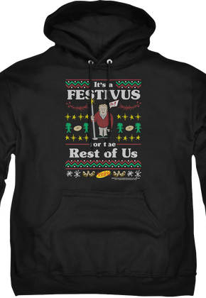 Faux Ugly Festivus Sweater Seinfeld Hoodie