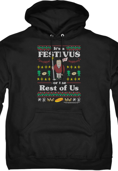 Faux Ugly Festivus Sweater Seinfeld Hoodie