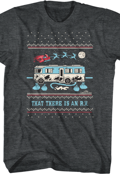 Faux Ugly Knit RV Christmas Vacation T-Shirt