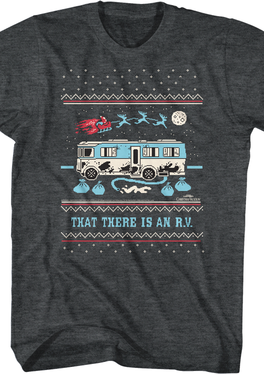 Faux Ugly Knit RV Christmas Vacation T-Shirt - main product image