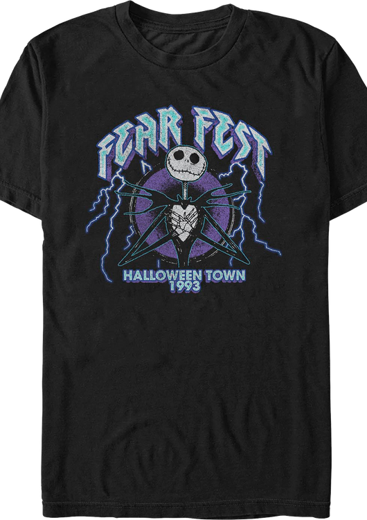 Fear Fest Nightmare Before Christmas T-Shirt - main product image
