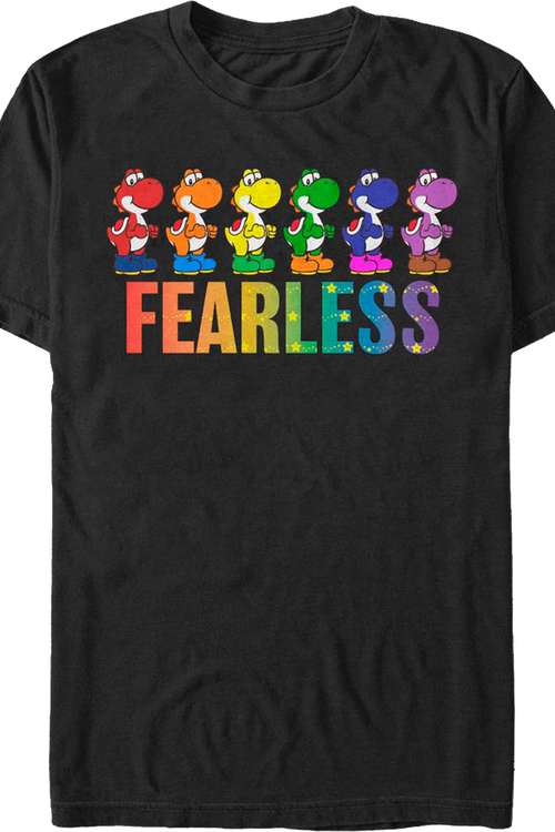 Fearless Yoshi Super Mario Bros. T-Shirtmain product image
