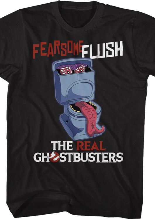 Fearsome Flush Real Ghostbusters T-Shirt - main product image