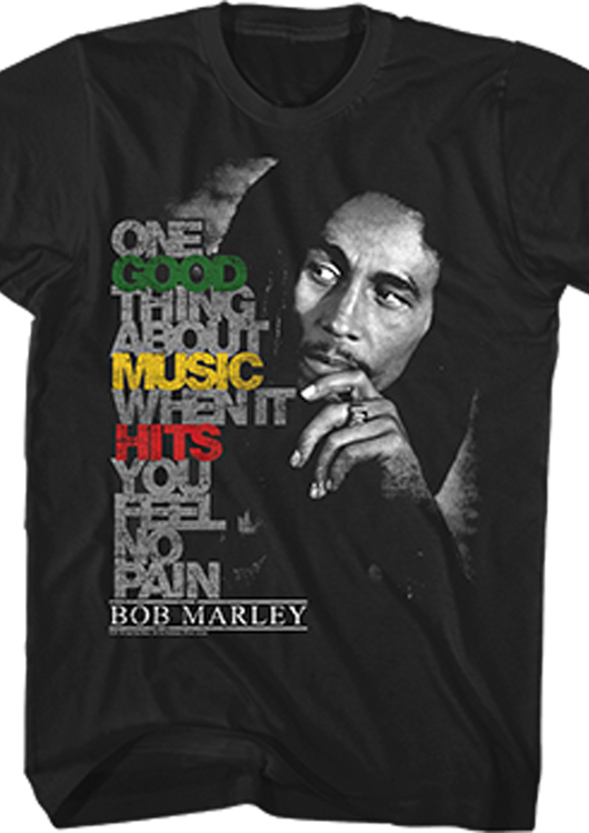 Feel No Pain Bob Marley T-Shirt - main product image