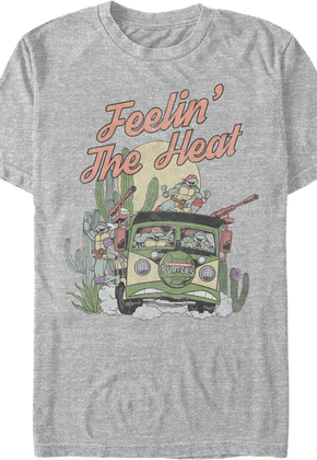 Feelin' The Heat Teenage Mutant Ninja Turtles T-Shirt