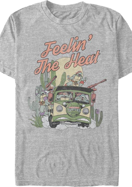 Feelin' The Heat Teenage Mutant Ninja Turtles T-Shirt - main product image