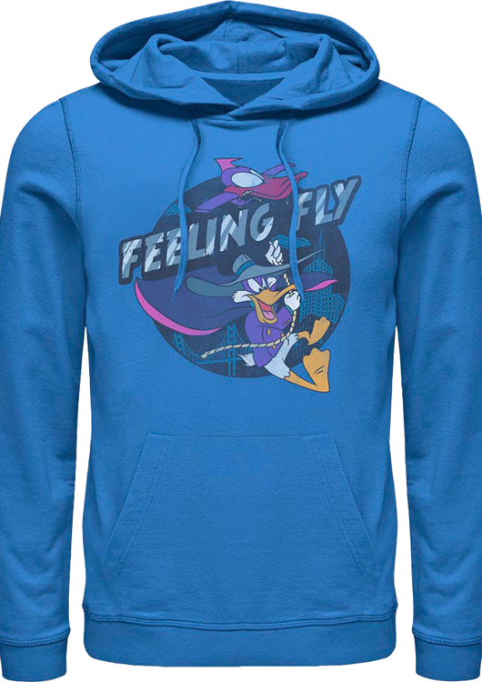 Feeling Fly Darkwing Duck Hoodie - main product image