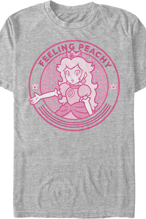 Feeling Peachy Super Mario Bros. T-Shirtmain product image