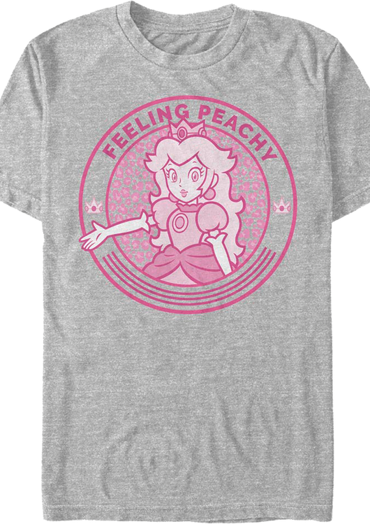 Feeling Peachy Super Mario Bros. T-Shirt - main product image