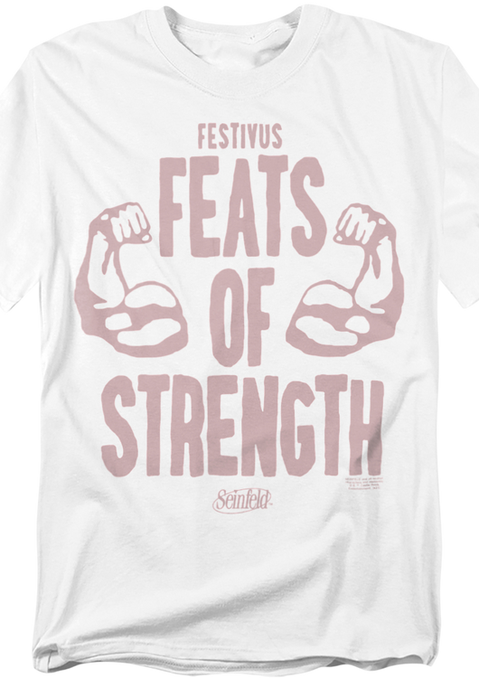 Festivus Feats Of Strength Seinfeld T-Shirt - main product image