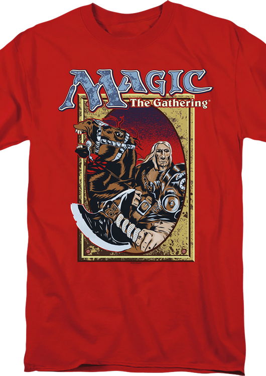 Black Knight Magic The Gathering T-Shirt - main product image