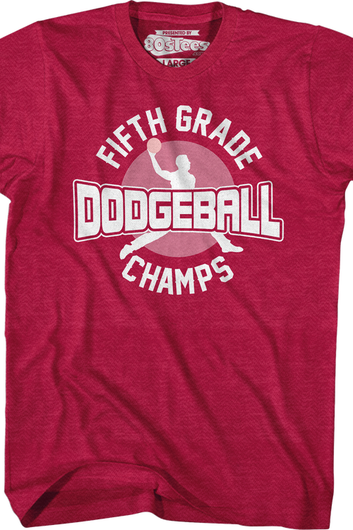 Fifth Grade Dodgeball Champs T-Shirtmain product image