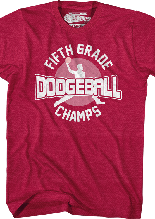 Fifth Grade Dodgeball Champs T-Shirt - main product image
