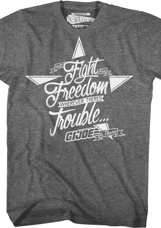 Fight For Freedom GI Joe T-Shirt - main product image