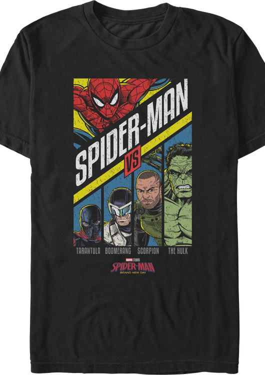 Fight Poster Spider-Man: Brand New Day T-Shirt - main product image