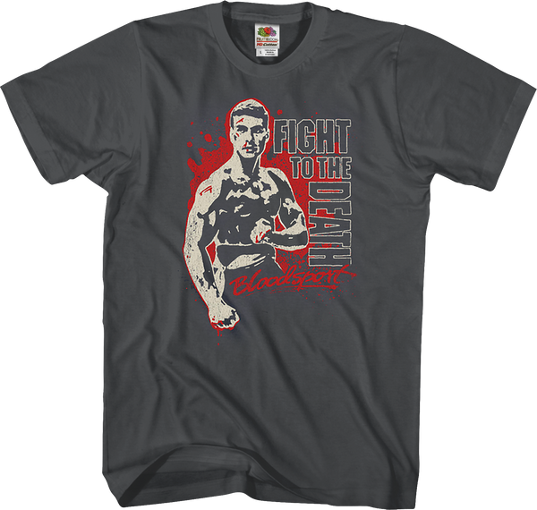 Fight To The Death Bloodsport T-Shirt: Bloodsport Mens T-Shirt