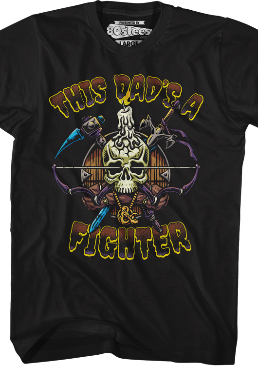 This Dad's A Fighter Dungeons & Dragons T-Shirt - main product image