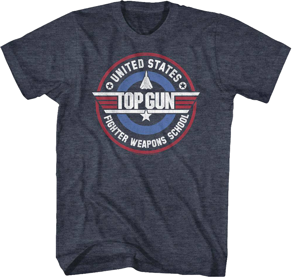 Fighter Weapons School Gun T-Shirt Top