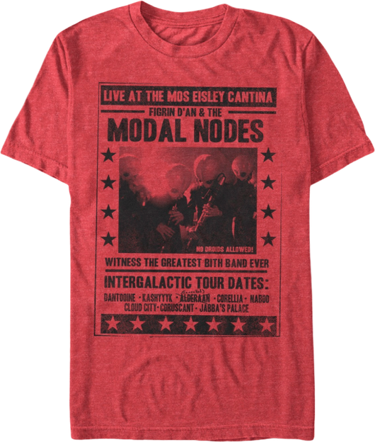 Figrin D'an and the Modal Nodes Star Wars T-Shirt - main product image