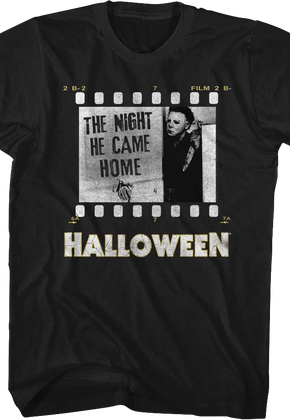 Film Reel Halloween T-Shirt