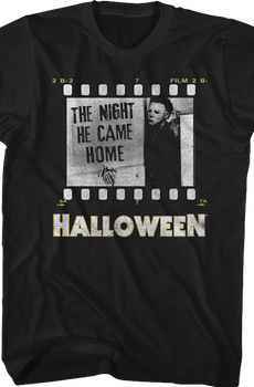 Film Strip Halloween T-Shirt