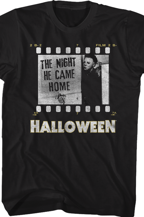 Film Strip Halloween T-Shirtmain product image