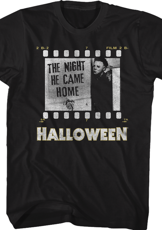 Film Strip Halloween T-Shirt - main product image