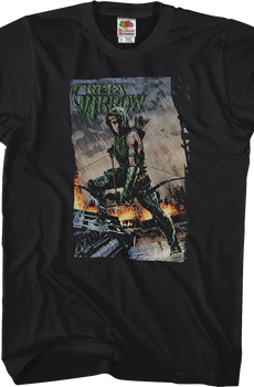 Fire and Rain Green Arrow T-Shirt