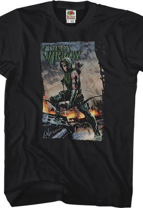 Fire and Rain Green Arrow T-Shirt