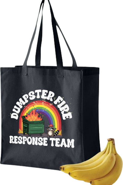 Fire Dumpster Response Team Tote Bagmain product image