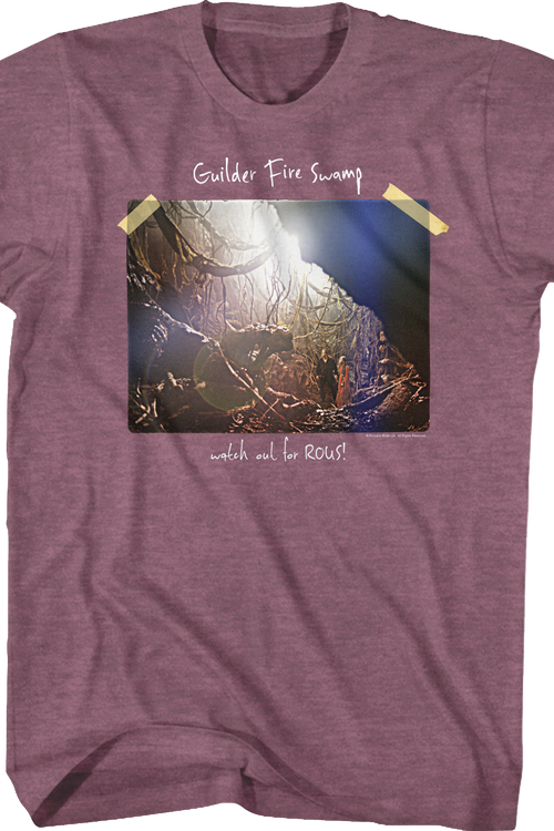 Fire Swamp Photograph Princess Bride T-Shirtmain product image